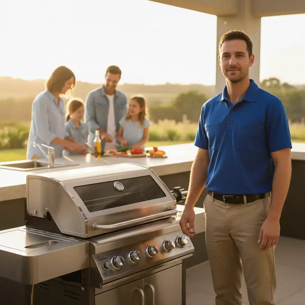 Gas BBQ Installation